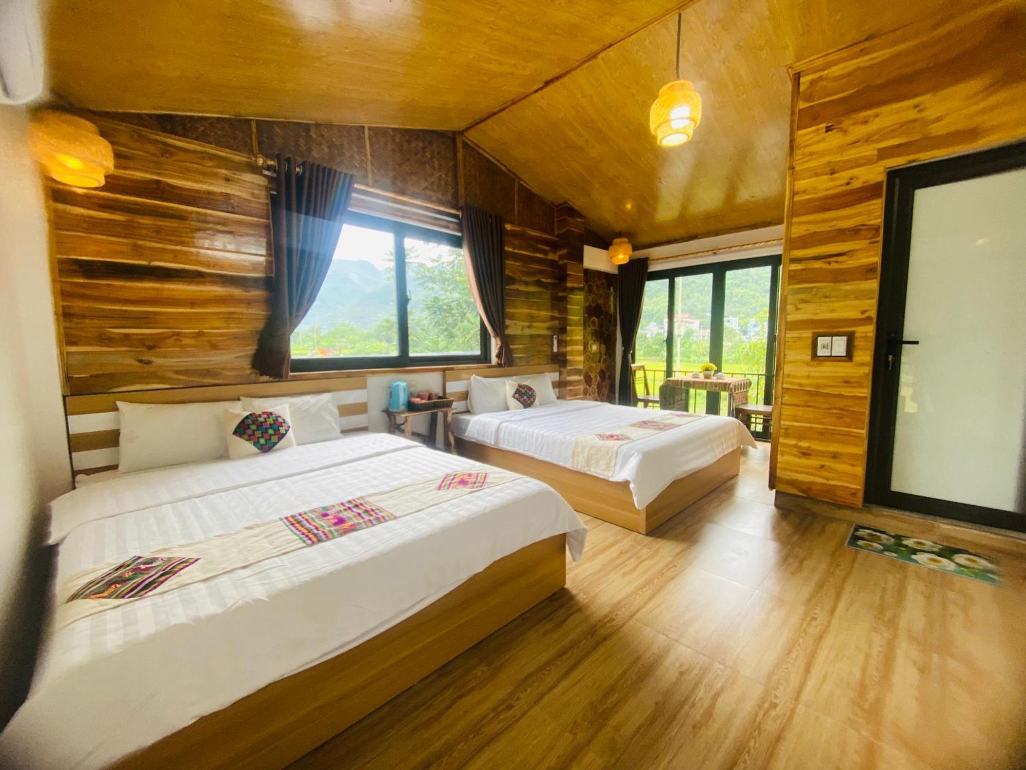 Homestay Quan Hang Mai Châu Bagian luar foto